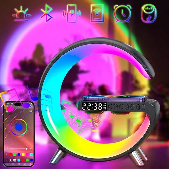 G-Glow - Wekker met draadloze oplader en speaker - 1+1 Gratis