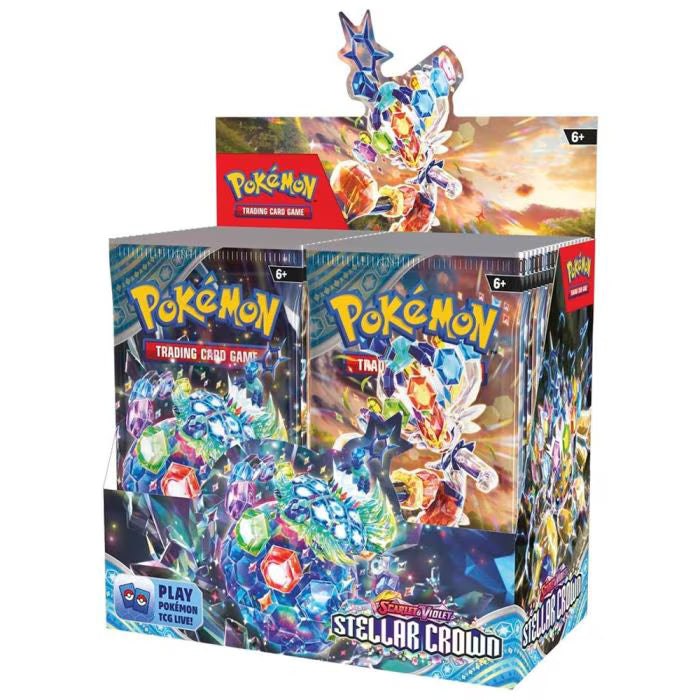 Scarlet & Violet: Stellar Crown Booster Display Box (36 Packs)