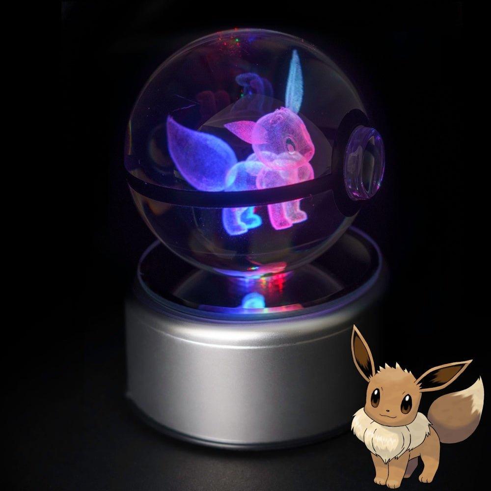 Pokémon Kristal Lichtgevende Pokéball - Klikenkopen.nl