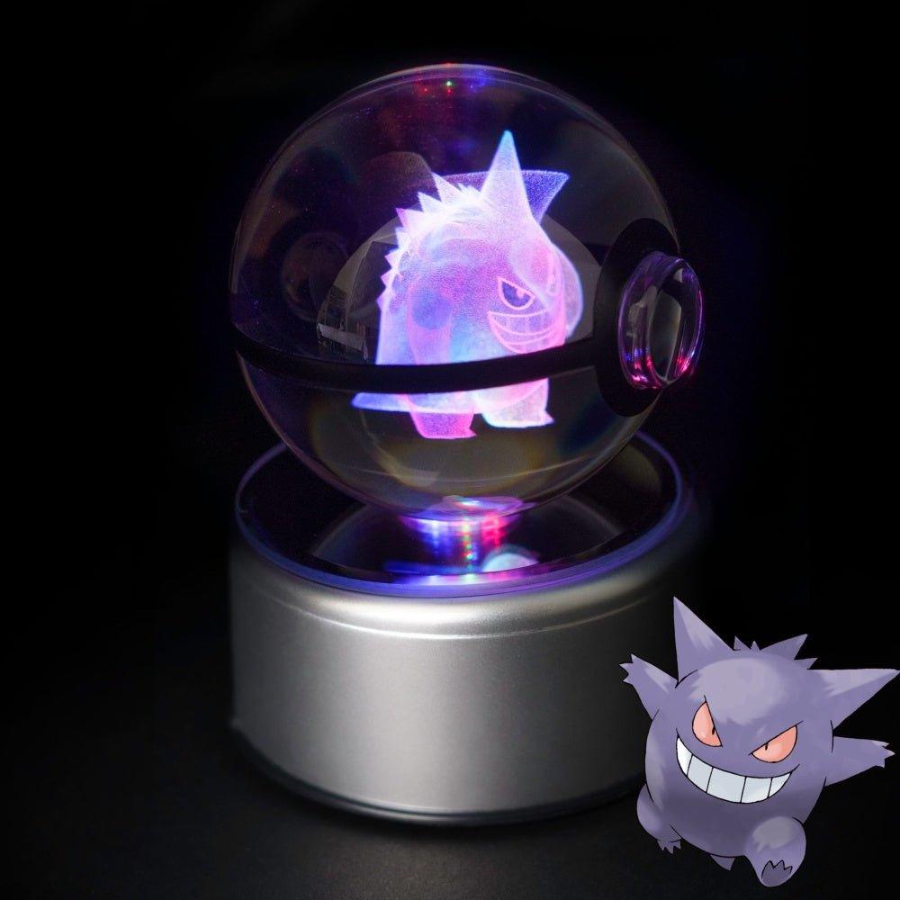 Pokémon Kristal Lichtgevende Pokéball - Klikenkopen.nl