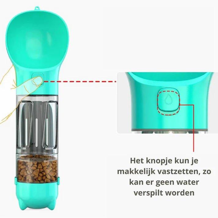 SnuitSipper l 4-in-1 Draagbare Drinkfles - Klikenkopen.nl