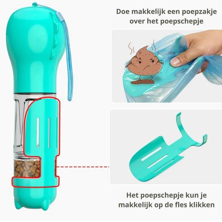 SnuitSipper l 4-in-1 Draagbare Drinkfles - Klikenkopen.nl
