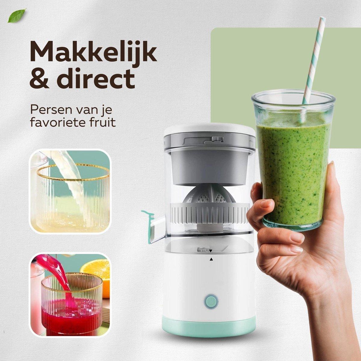 The Juicer™ l Elektrische Fruitperser - Klikenkopen.nl