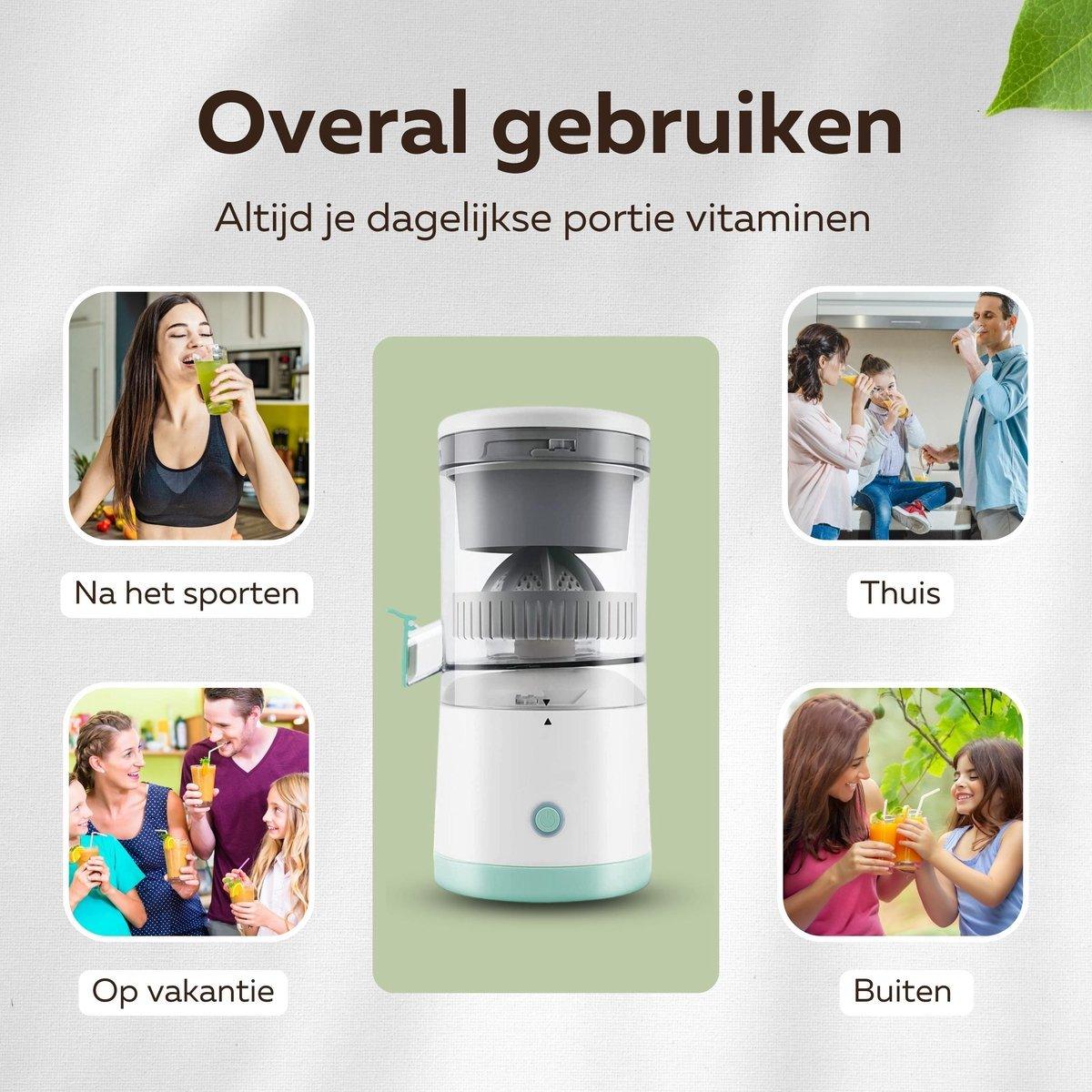 The Juicer™ l Elektrische Fruitperser - Klikenkopen.nl