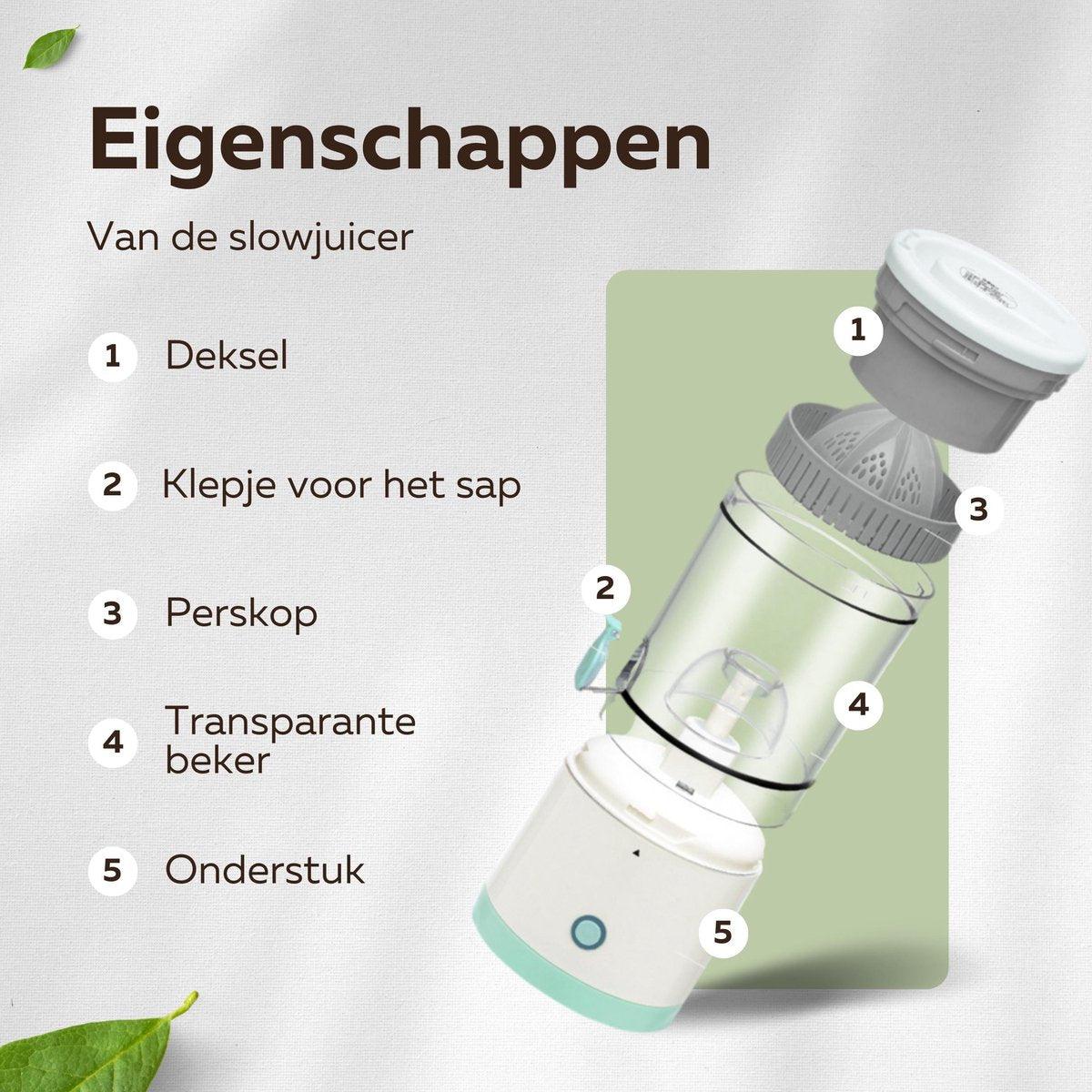 The Juicer™ l Elektrische Fruitperser - Klikenkopen.nl