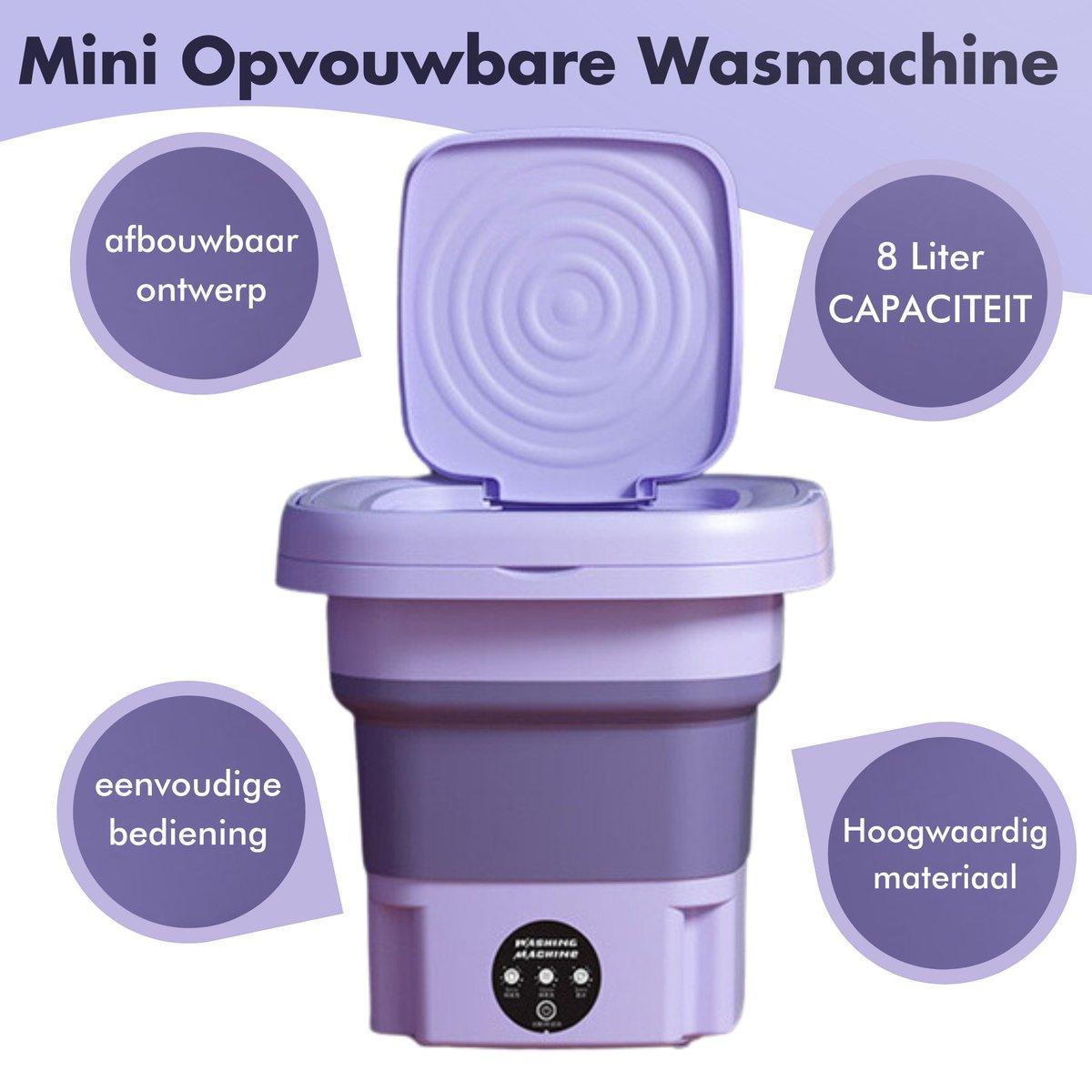 Wash-n-Go Deluxe - Draagbare Opvouwbare Super wasmachine - Kleinewas