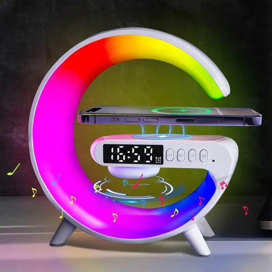 G-Glow - Wekker met draadloze oplader en speaker - 1+1 Gratis