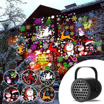 Sneeuwvlok Projector – Magische Kerstsfeer in Enkele Seconden!