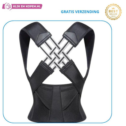 PostureCorrector™ - Corrigeert je houding en verlicht de pijn in je rug - Klikenkopen.nl