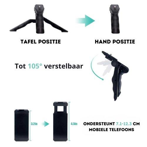 Smartphone Vlogging Kit voor iPhone en Android - Klikenkopen.nl