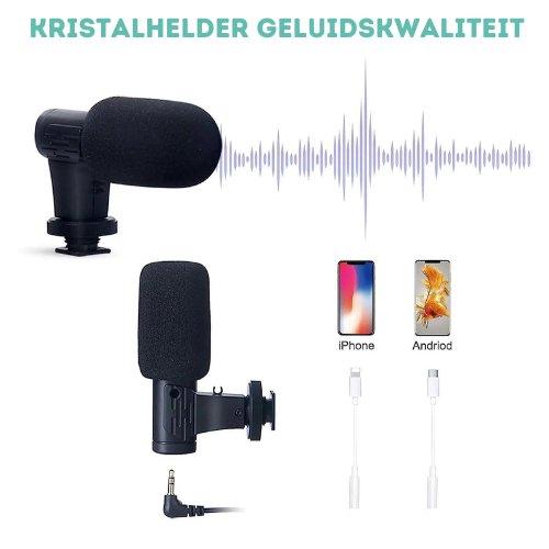 Smartphone Vlogging Kit voor iPhone en Android - Klikenkopen.nl
