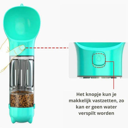 SnuitSipper l 4-in-1 Draagbare Drinkfles - Klikenkopen.nl