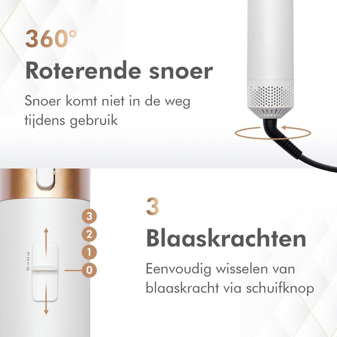 StylePro airstyler wit/goud editie - Klikenkopen.nl