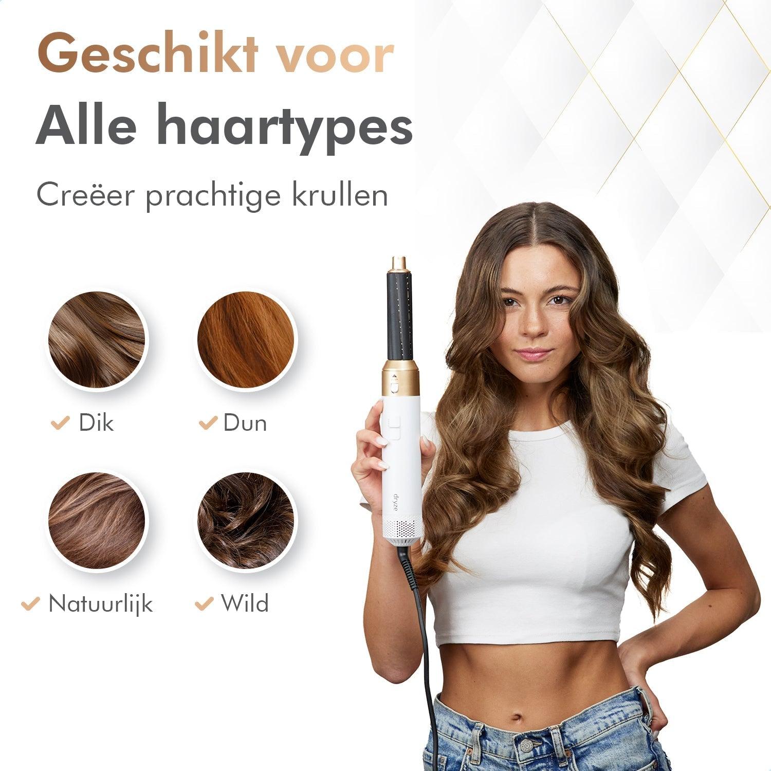 StylePro airstyler wit/goud editie - Klikenkopen.nl